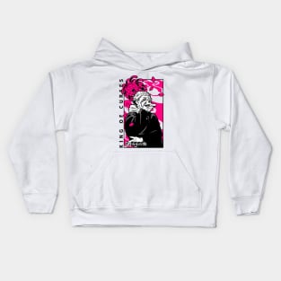 anime curse flowers Kids Hoodie